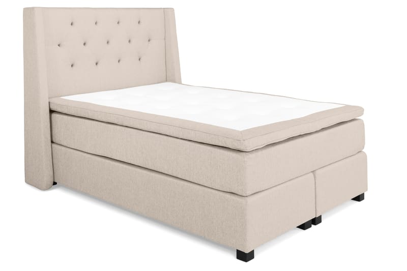 HUNT Kontinentalsäng - Sängpaket 140 Beige - Möbler - Sovrum - Sängar - Komplett Sängpaket