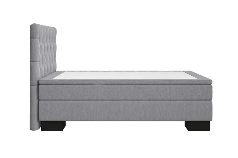 HVILA Lyx Kontinentalsäng 120x200 - Ljusgrå - Möbler - Sovrum - Sängar - Kontinentalsängar
