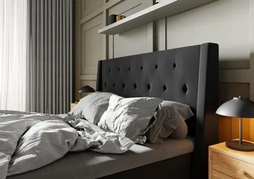 Imperia Komplett Komplett Sängpaket 180x200 cm - Svart - Möbler - Sovrum - Sängar - Kontinentalsängar