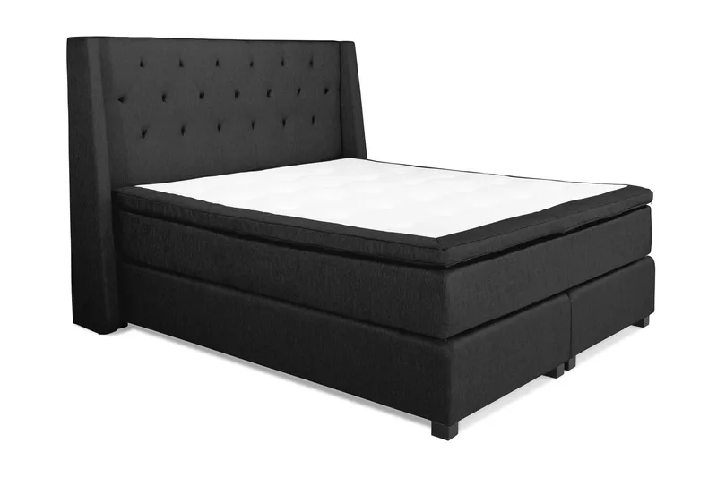 Imperia Komplett Komplett Sängpaket 180x200 cm - Svart - Möbler - Sovrum - Sängar - Kontinentalsängar