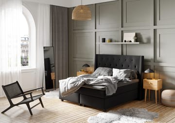 Imperia Kontinentalsäng 160x200 cm - Svart - Möbler - Sovrum - Sängar - Kontinentalsängar
