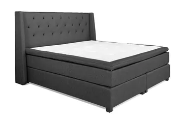 Imperia Kontinentalsäng 210x210 cm - Mörkgrå - Möbler - Sovrum - Sängar - Kontinentalsängar