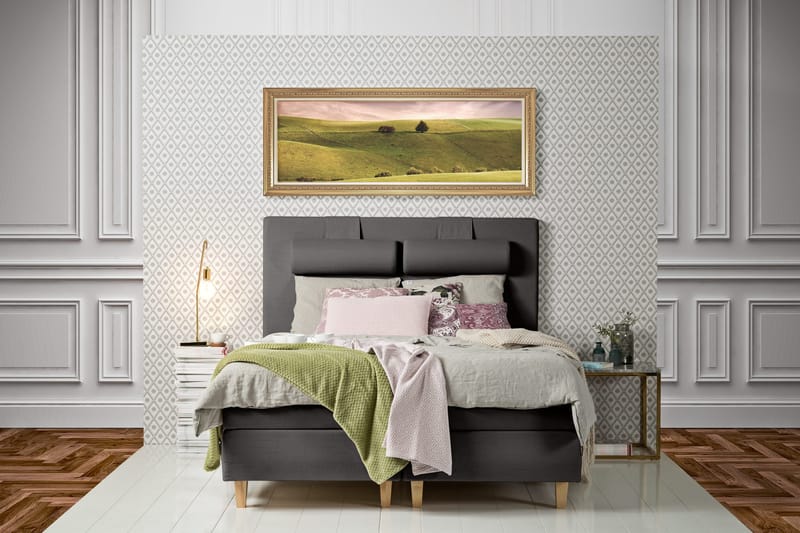 James Kontinentalsäng 160x200 cm - Ljusgrå - Möbler - Sovrum - Sängar - Kontinentalsängar