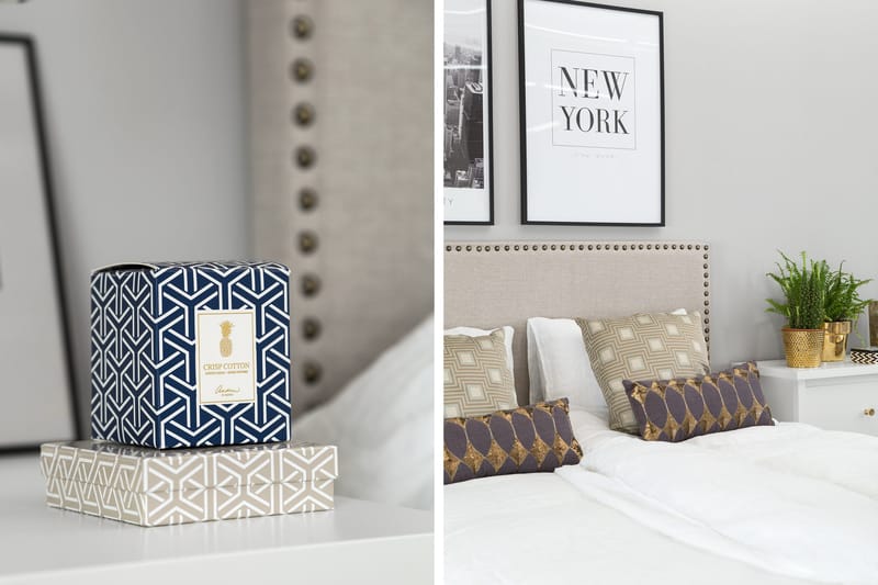 Jolie Komplett Sängpaket 140x200 - Beige - Möbler - Sovrum - Sängar - Kontinentalsängar