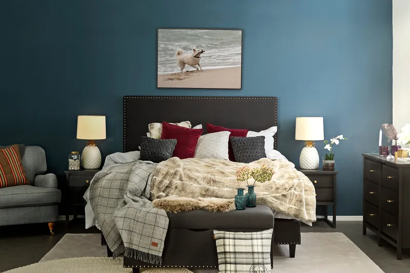 Jolie Komplett Sängpaket 160x200 - Svart - Möbler - Sovrum - Sängar - Kontinentalsängar