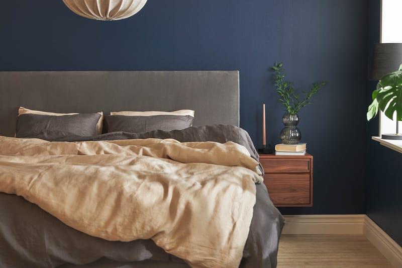 JOLLY PLUSS Sängpaket Kontinentalsäng 180x200 cm Grå - Grå - Möbler - Sovrum - Sängar - Kontinentalsängar