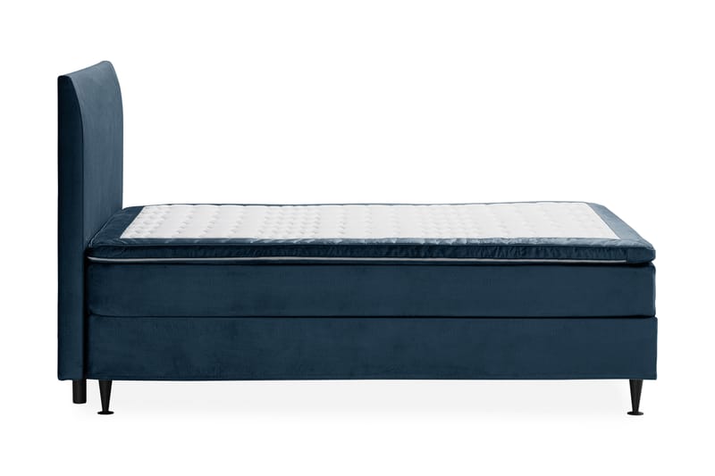 JOLLY PLUSS Sängpaket Kontinentalsäng 140x200 cm Mörkblå - Mörkblå - Kontinentalsängar