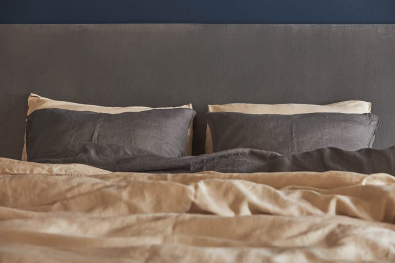 JOLLY PLUSS Sängpaket Kontinentalsäng 140x200 cm Grå - Grå - Möbler - Sovrum - Sängar - Komplett Sängpaket