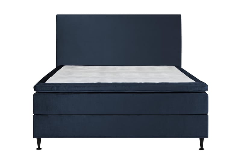 JOLLY PLUSS Sängpaket Kontinentalsäng 160x200 cm Mörkblå - Mörkblå - Kontinentalsängar