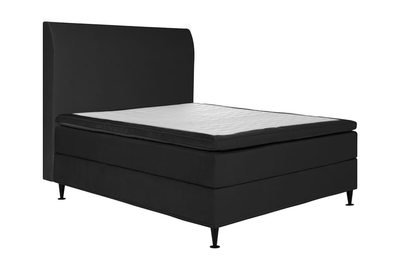 JOLLY PLUSS Sängpaket Kontinentalsäng 160x200 cm Mörkgrå - Mörkgrå - Möbler - Sovrum - Sängar - Komplett Sängpaket
