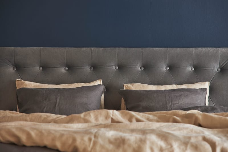 JOLLY PLUSS Sängpaket Kontinentalsäng 180x200 cm Grå - Grå - Möbler - Sovrum - Sängar - Komplett Sängpaket