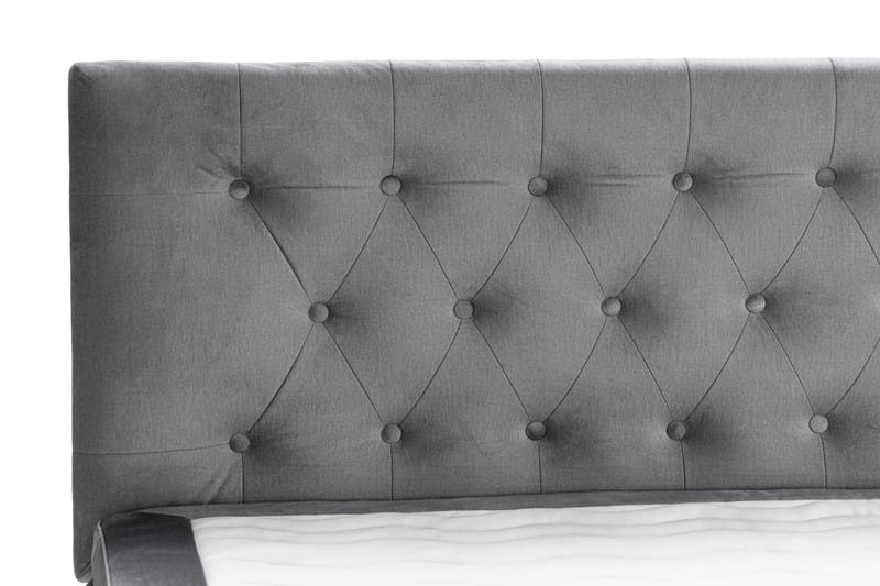 JOLLY PLUSS Sängpaket Kontinentalsäng 180x200 cm Grå - Grå - Möbler - Sovrum - Sängar - Komplett Sängpaket