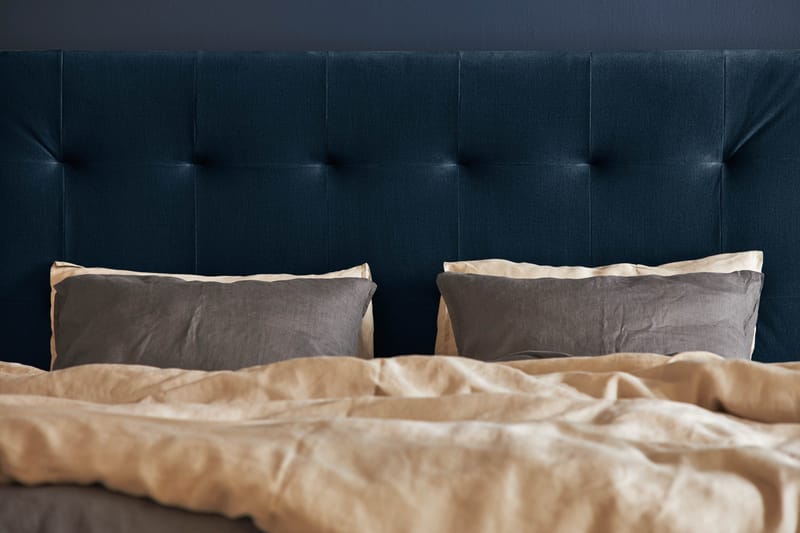 JOLLY PLUSS Sängpaket Kontinentalsäng 120x200 cm Mörkblå - Mörkblå - Möbler - Sovrum - Sängar - Komplett Sängpaket