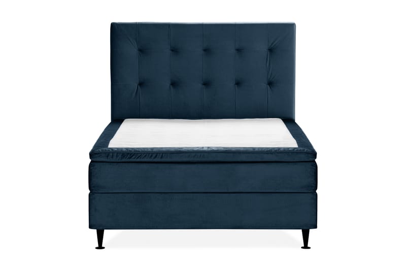 JOLLY PLUSS Sängpaket Kontinentalsäng 120x200 cm Mörkblå - Mörkblå - Möbler - Sovrum - Sängar - Komplett Sängpaket