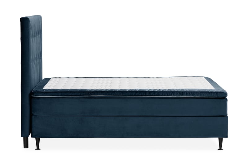 JOLLY PLUSS Sängpaket Kontinentalsäng 120x200 cm Mörkblå - Mörkblå - Möbler - Sovrum - Sängar - Komplett Sängpaket