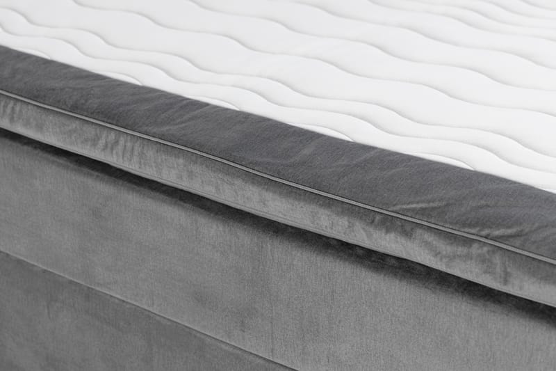 JOLLY PLUSS Sängpaket Kontinentalsäng 120x200 cm Grå - Grå - Möbler - Sovrum - Sängar - Komplett Sängpaket