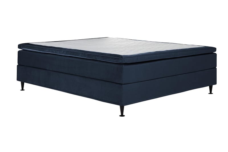 JOLLY PLUSS Kontinentalsäng 120x200 cm Mörkblå - Mörkblå - Möbler - Sovrum - Sängar - Komplett Sängpaket