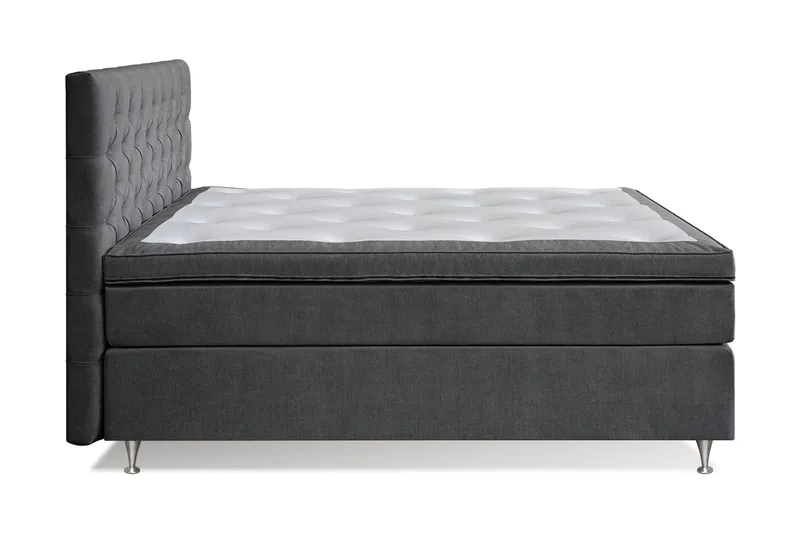 Joluma Kontinentalsäng Medium 160x200 cm - (+Fler val) 160x200 cm Mörkgrå - Möbler - Sovrum - Sängar - Kontinentalsängar