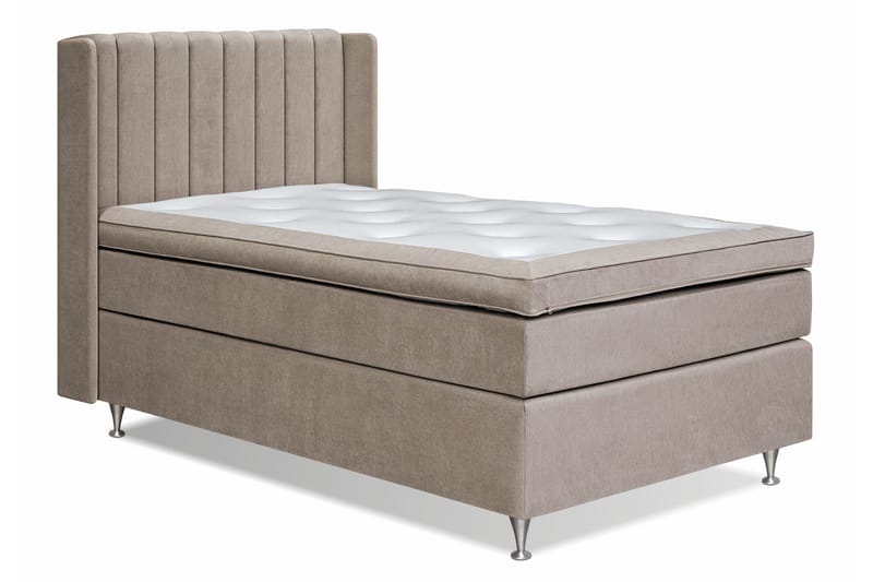 Joluma Sängpaket Fast 105x200 cm - (+Fler val) 105x200 cm Beige - Möbler - Sovrum - Sängar - Kontinentalsängar