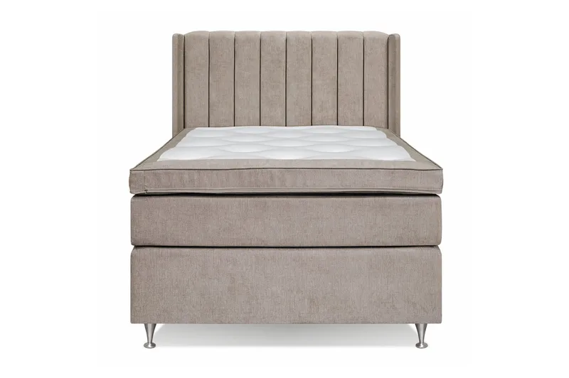 Joluma Sängpaket Fast 105x200 cm - (+Fler val) 105x200 cm Beige - Möbler - Sovrum - Sängar - Kontinentalsängar