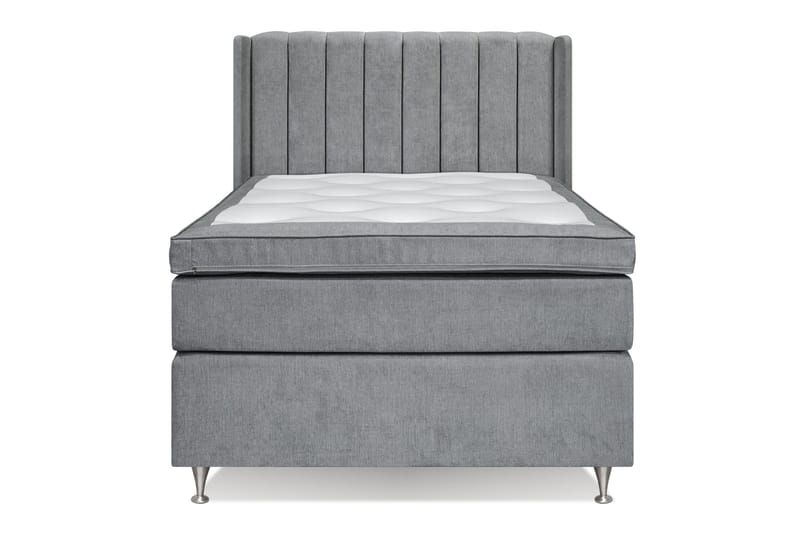 Joluma Sängpaket Fast 105x200 cm - (+Fler val) 105x200 cm Grå - Möbler - Sovrum - Sängar - Kontinentalsängar
