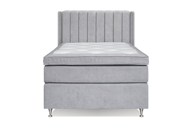 Joluma Sängpaket Fast 105x200 cm - (+Fler val) 105x200 cm Ljusgrå - Möbler - Sovrum - Sängar - Kontinentalsängar
