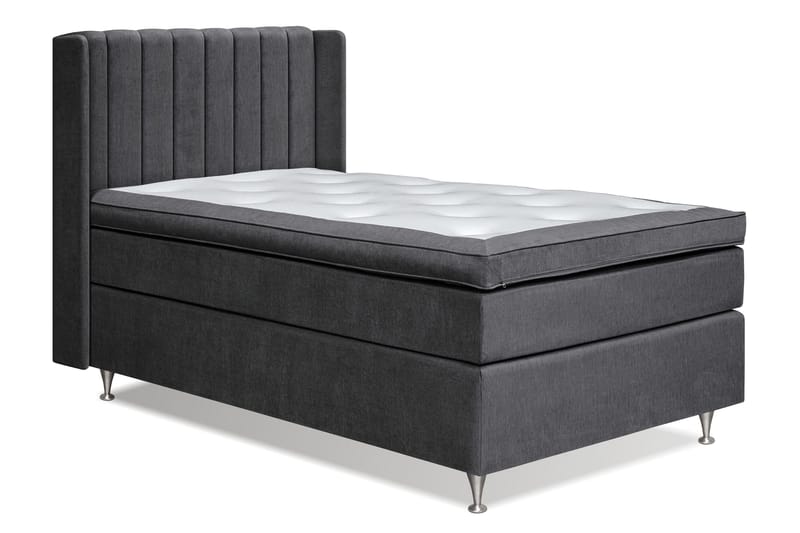 Joluma Sängpaket Fast 105x200 cm - (+Fler val) 105x200 cm Mörkgrå - Möbler - Sovrum - Sängar - Kontinentalsängar