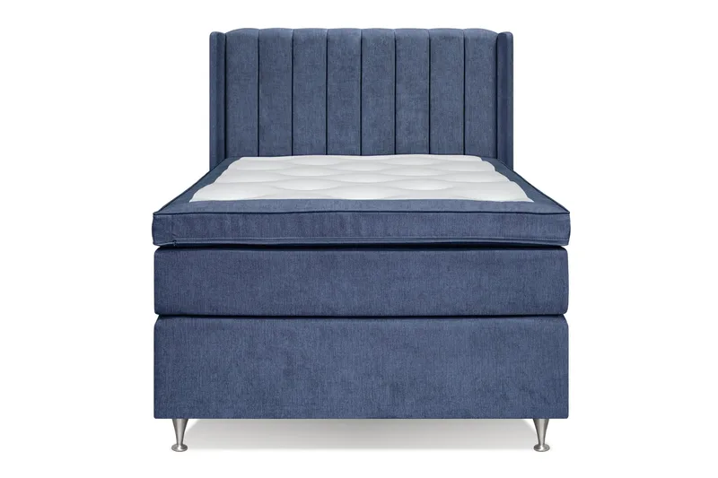 Joluma Sängpaket Fast 120x200 cm - (+Fler val) 120x200 cm Mörkblå - Möbler - Sovrum - Sängar - Kontinentalsängar