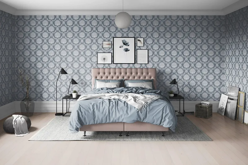 Joluma Sängpaket Fast 160x200 cm - (+Fler val) 160x200 cm Vintagerose - Möbler - Sovrum - Sängar - Kontinentalsängar