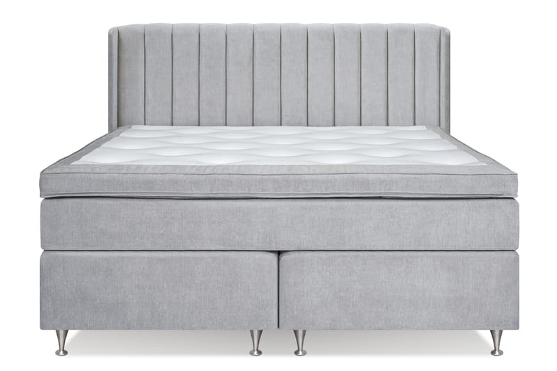 Joluma Sängpaket Fast 180x200 cm - (+Fler val) 180x200 cm Ljusgrå - Möbler - Sovrum - Sängar - Kontinentalsängar