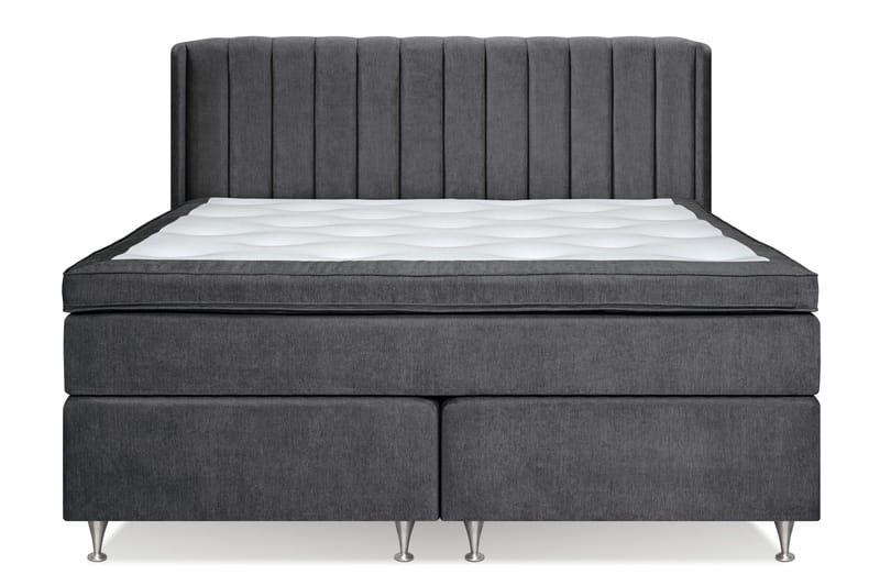 Joluma Sängpaket Fast 180x200 cm - (+Fler val) 180x200 cm Mörkgrå - Möbler - Sovrum - Sängar - Kontinentalsängar
