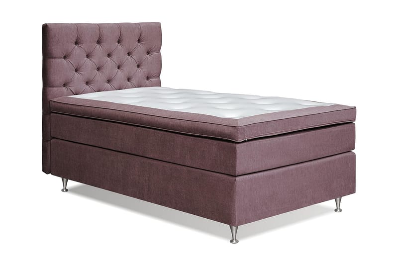 Joluma Sängpaket Medium 105x200 cm - (+Fler val) 105x200 cm Mörkrosa - Möbler - Sovrum - Sängar - Kontinentalsängar
