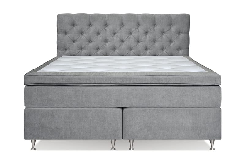 Joluma Sängpaket Medium 160x200 cm - (+Fler val) 160x200 cm Grå - Möbler - Sovrum - Sängar - Kontinentalsängar