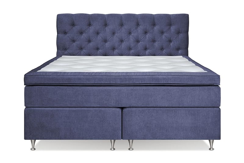 Joluma Sängpaket Medium 180x200 cm - (+Fler val) 180x200 cm Mörkblå - Möbler - Sovrum - Sängar - Kontinentalsängar