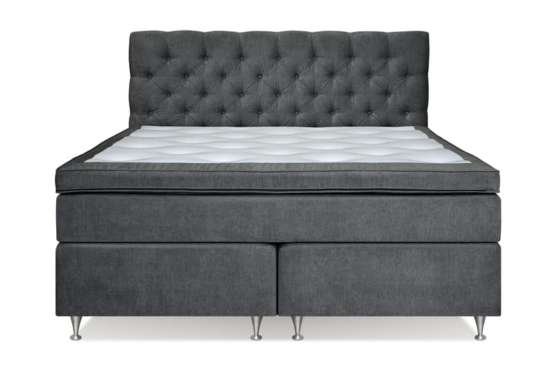 Joluma Sängpaket Medium 180x200 cm - (+Fler val) 180x200 cm Mörkgrå - Möbler - Sovrum - Sängar - Kontinentalsängar