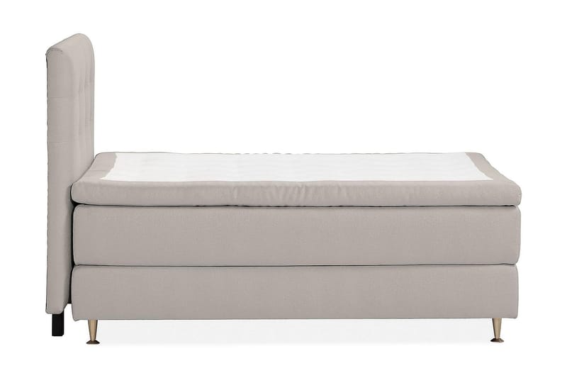 Kalashi Kontinentalsäng 120x200 cm Grå - Möbler - Sovrum - Sängar - Komplett Sängpaket