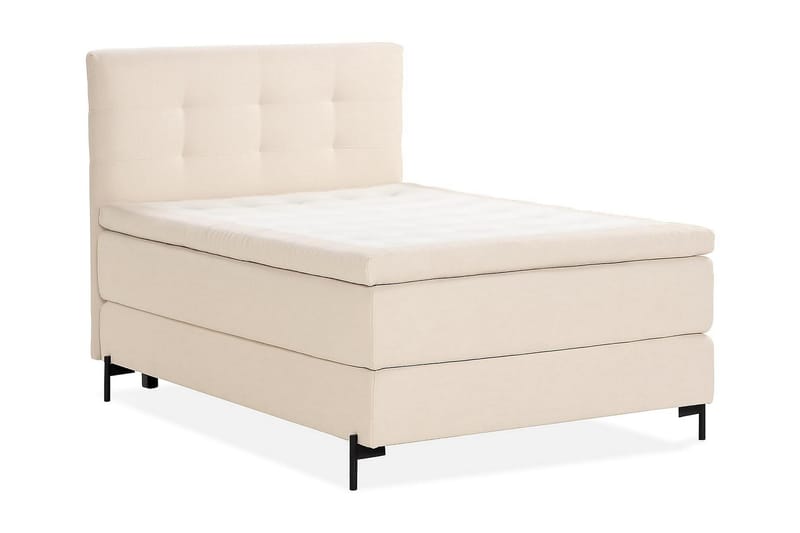 Kalashi Kontinentalsäng 120x200 cm Ljusbeige - Möbler - Sovrum - Sängar - Komplett Sängpaket