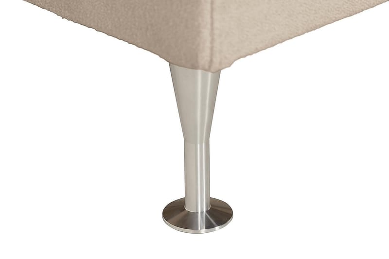 KALASHI Kontinentalsäng Boucle 140x200 Beige - Möbler - Sovrum - Sängar - Kontinentalsängar