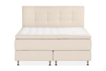 Kalashi Lyx Komplett Sängpaket Kontinentalsäng 180x200 cm med sänggavel Ljusbeige