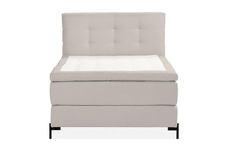 Kalashi Sängpaket Kontinentalsäng 120x200 cm Grå - Möbler - Sovrum - Sängar - Komplett Sängpaket