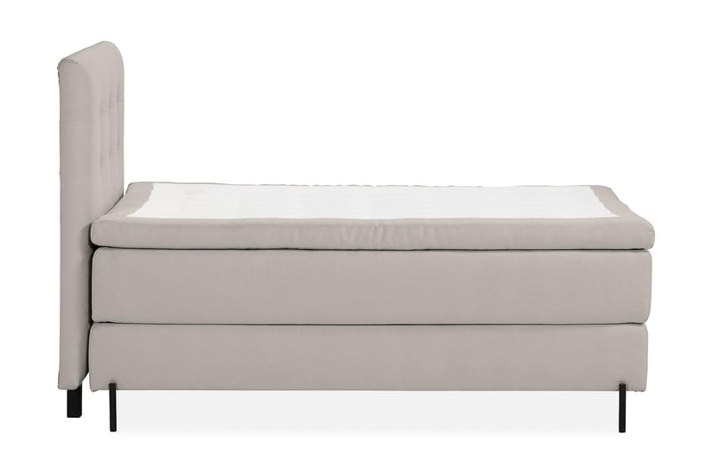 Kalashi Sängpaket Kontinentalsäng 120x200 cm Grå - Möbler - Sovrum - Sängar - Komplett Sängpaket