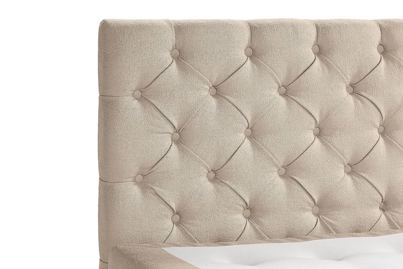 Kalashi Sängpaket Kontinentalsäng 140x200 cm Beige - Möbler - Sovrum - Sängar - Kontinentalsängar