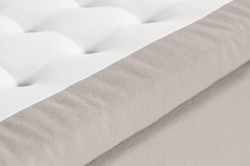 Kalashi Sängpaket Kontinentalsäng 140x200 cm Grå - Möbler - Sovrum - Sängar - Komplett Sängpaket