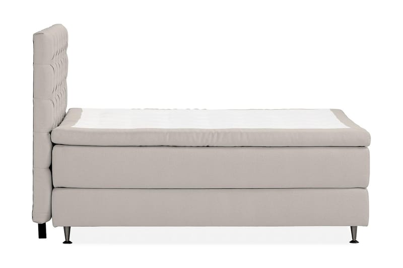 Kalashi Sängpaket Kontinentalsäng 140x200 cm Grå - Möbler - Sovrum - Sängar - Komplett Sängpaket