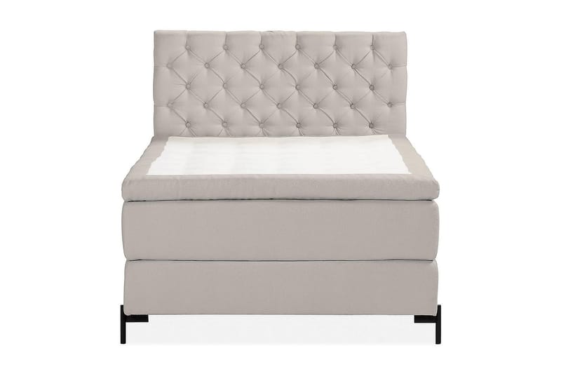 Kalashi Sängpaket Kontinentalsäng 140x200 cm Grå - Möbler - Sovrum - Sängar - Komplett Sängpaket