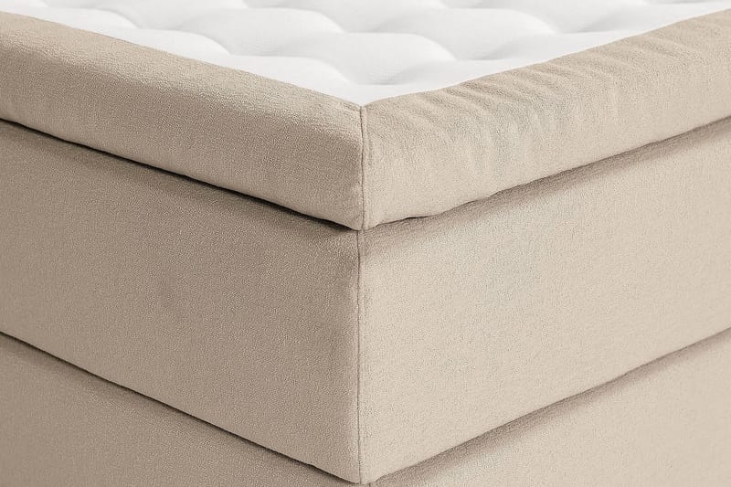 Kalashi Sängpaket Kontinentalsäng 160x200 cm Beige - Komplett Sängpaket - Kontinentalsängar