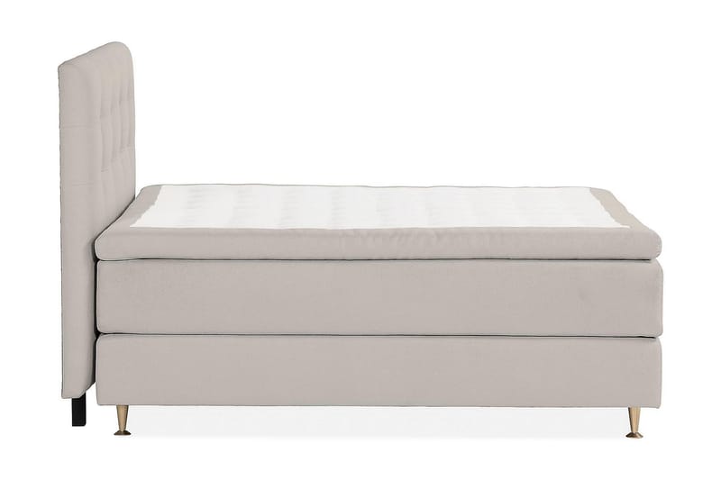 Kalashi Sängpaket Kontinentalsäng 160x200 cm Grå - Möbler - Sovrum - Sängar - Komplett Sängpaket