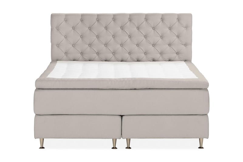 Kalashi Sängpaket Kontinentalsäng 160x200 cm Grå - Möbler - Sovrum - Sängar - Komplett Sängpaket