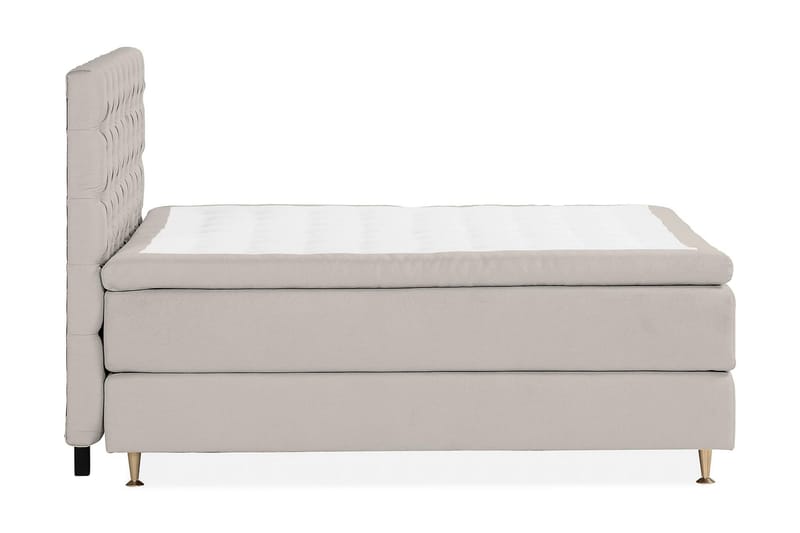 Kalashi Sängpaket Kontinentalsäng 160x200 cm Grå - Möbler - Sovrum - Sängar - Komplett Sängpaket