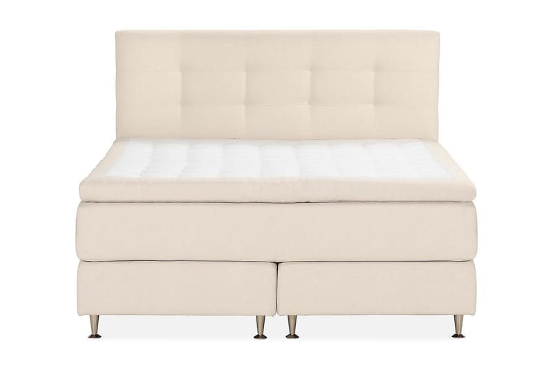 Kalashi Sängpaket Kontinentalsäng 160x200 cm Ljusbeige - Möbler - Sovrum - Sängar - Komplett Sängpaket